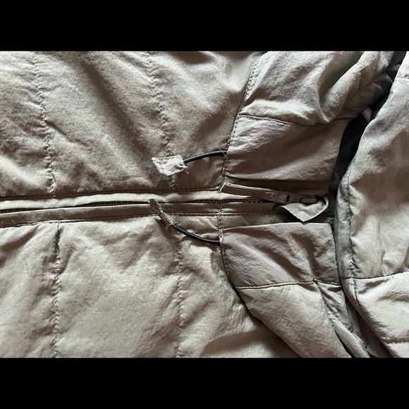 OLIVE GREEN WINTER PARKA - Picture 6 of 7